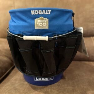 Kobalt Lowe's 100 Bucket & Bucket Tool Organizer NWT